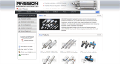 Desktop Screenshot of anssion.com