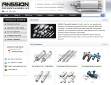 Tablet Screenshot of anssion.com